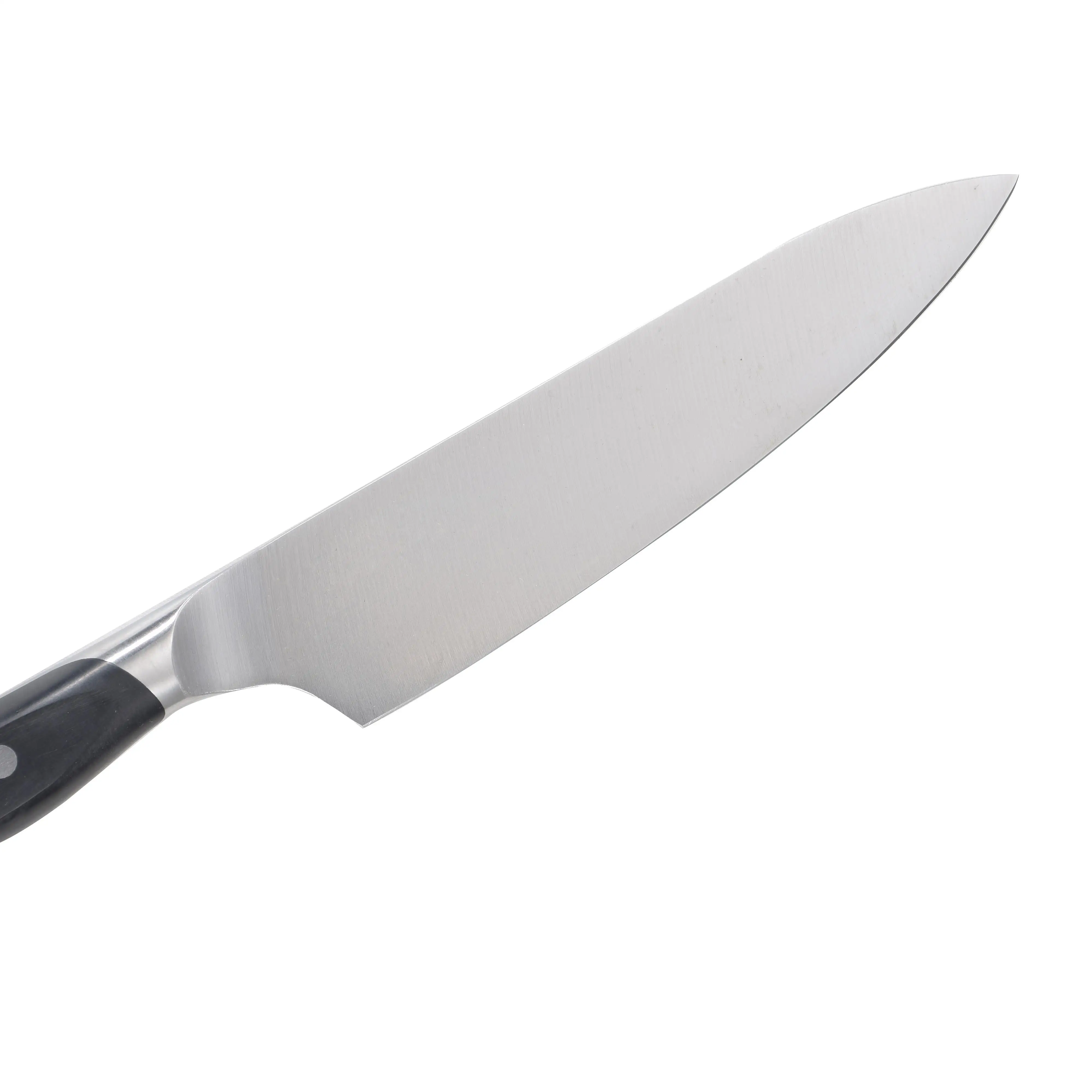 Шеф-повара кухонные ножи 7 дюймов шеф-повара Колумбия точилку и Santoku фиолетовый филе