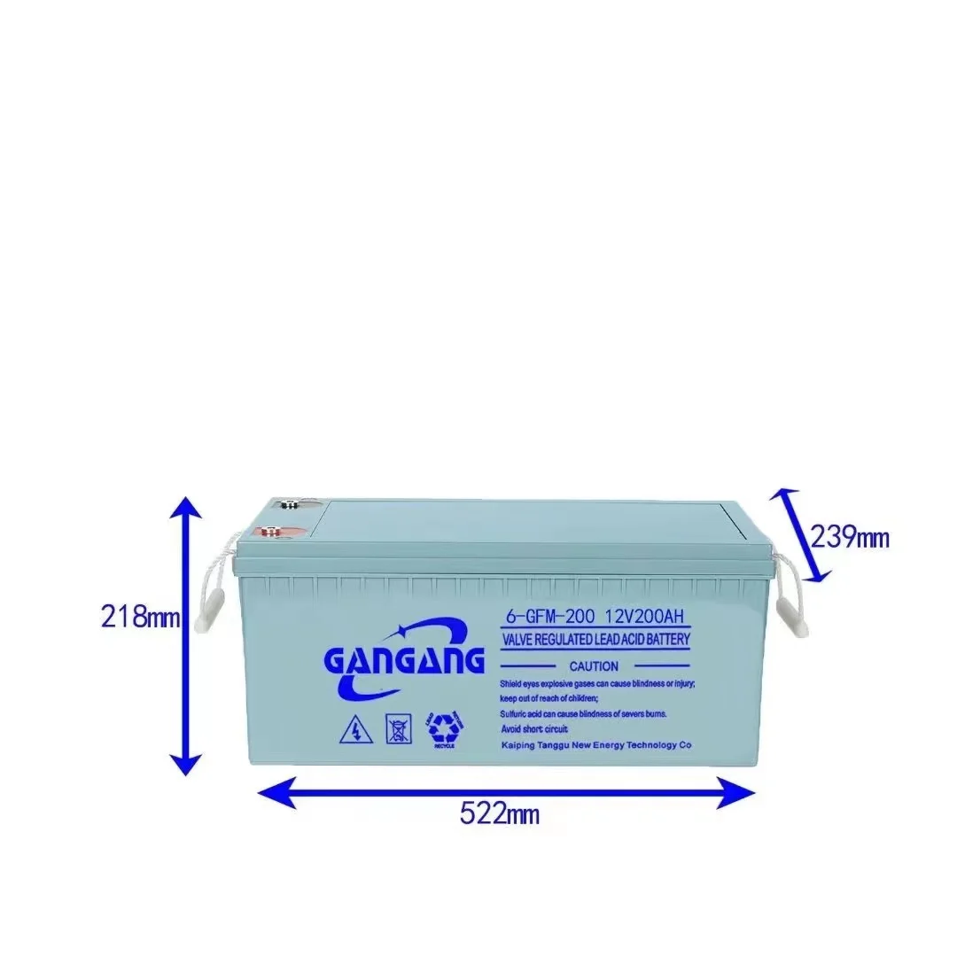 Factory Wholesale Customized Rechargeable Gel Battery 12V 250AH Gel Battery 12V 250AH Sealed Lead-Acid Battery