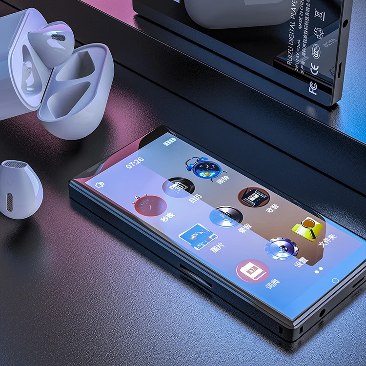 Хит продаж, качественный полнофункциональный портативный mp3-плеер Ruizu H1 HD с сенсорным экраном Android