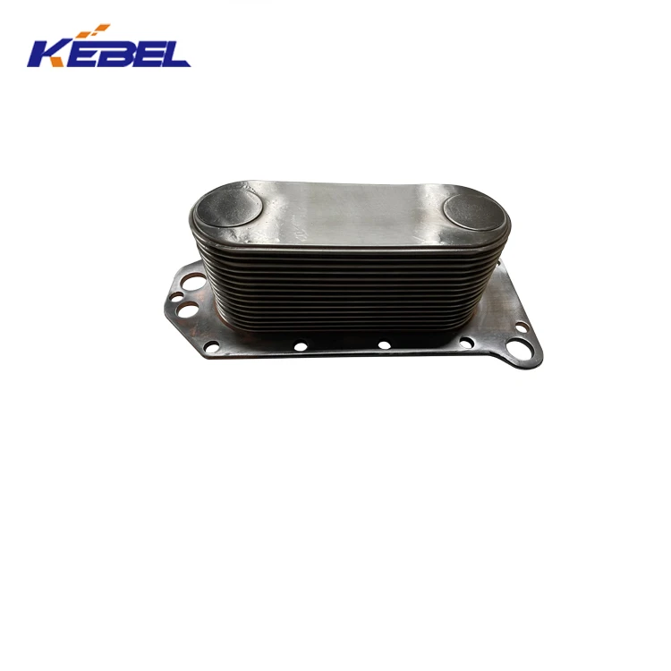 3966365 factory outlet engine oil cooler heavy duty truck QSL diesel engine spare parts lub oil cooler core for cummins