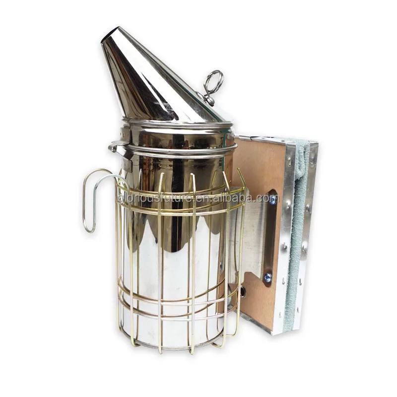 High Quality Stainless Steel Bee Smoker Heat Shield Beekeeping Equipment