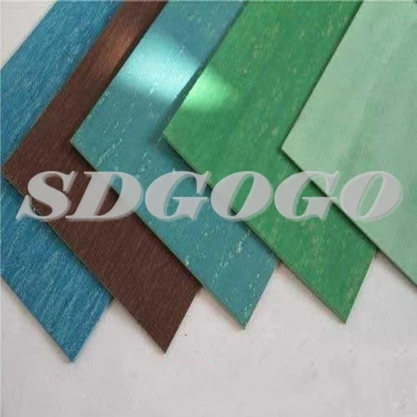 non asbestos gasket material green sheet