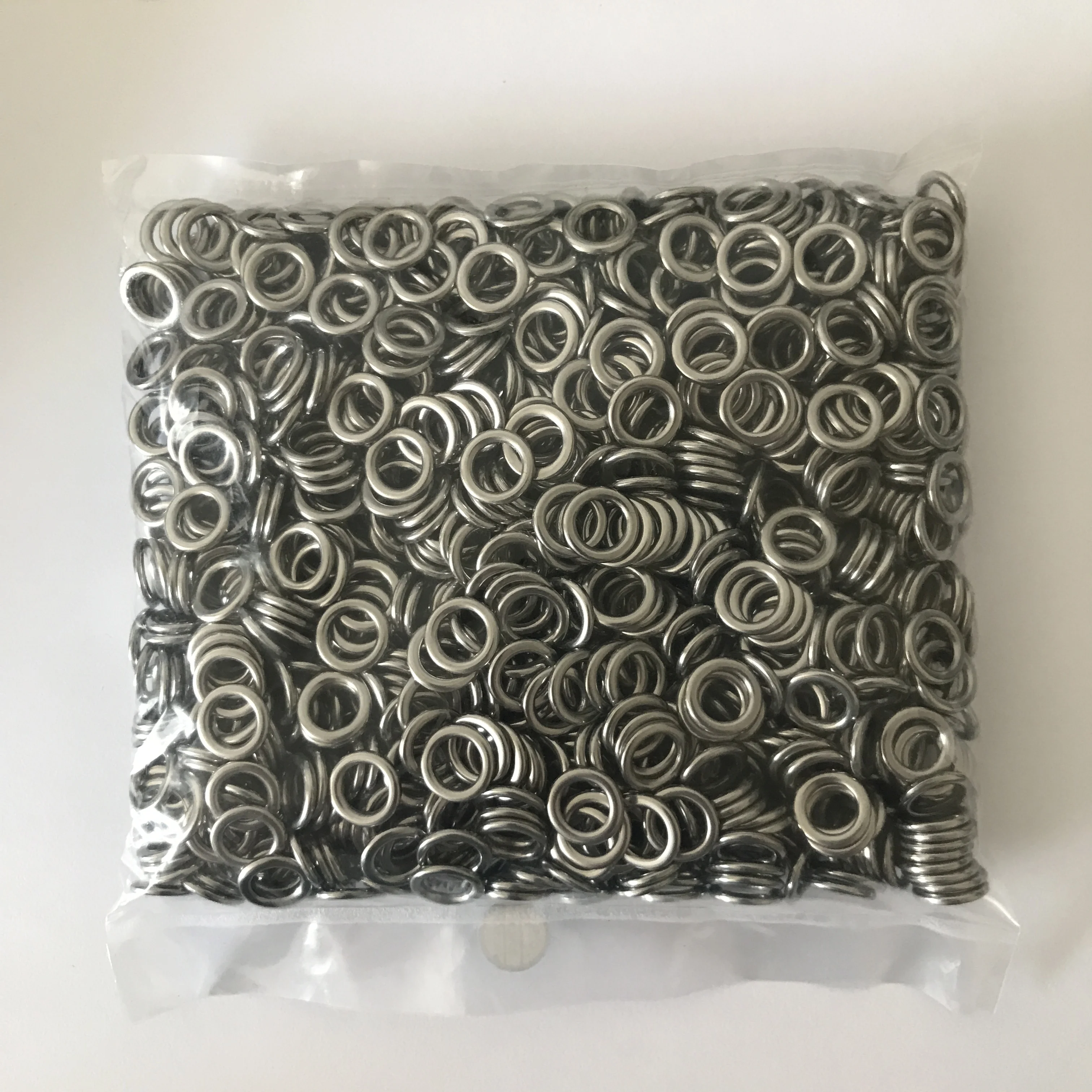 Unbreakable Saltwater Stainless Steel Lure Connector Fishing Jigging Sea Fishing Solid Rings