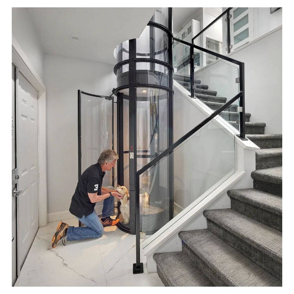 Prima Forward 4 Floors Hot Sale Manufacture Price Small Home Elevator for villa use with best price home elevator