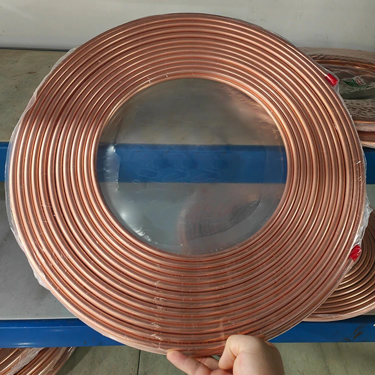 Air Conditioning Copper Pancake Coil Refrigeration Refrigerator Capillary Copper Tube Copper Pipe In Coil