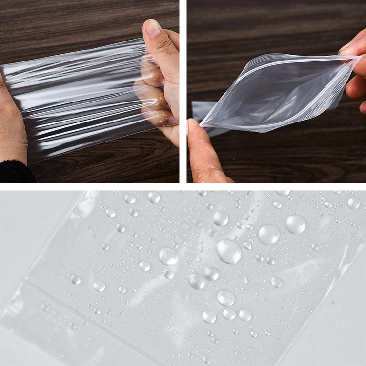 Многоразовые ювелирные изделия плоский голографический необработанный застежкой-молнией маленький пластиковый упаковочный пакет прозрачный изготовленный на заказ для упаковки пищевых продуктов