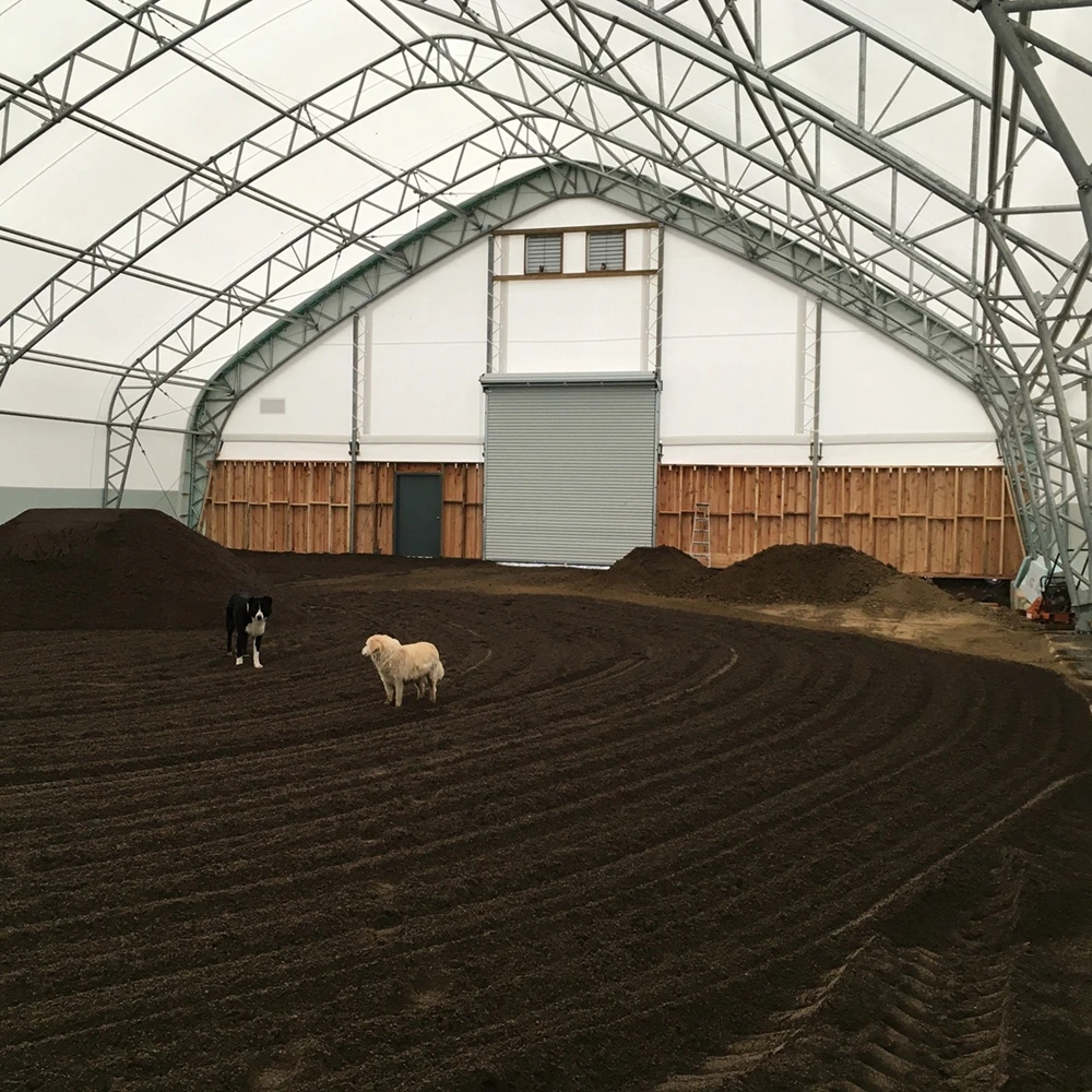 Ideal portable temporary structure 30x50m Large Double truss industrial storage warehouse tent