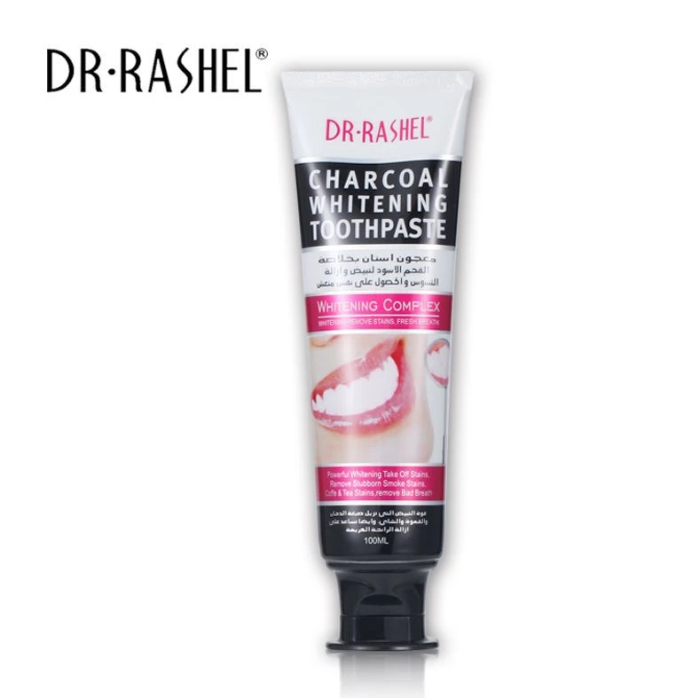 Dr. RASHEL Bamboo Charcoal Bright White Mouthguard Toothpaste zinc minty breath removal cool tooth cleaning toothpaste