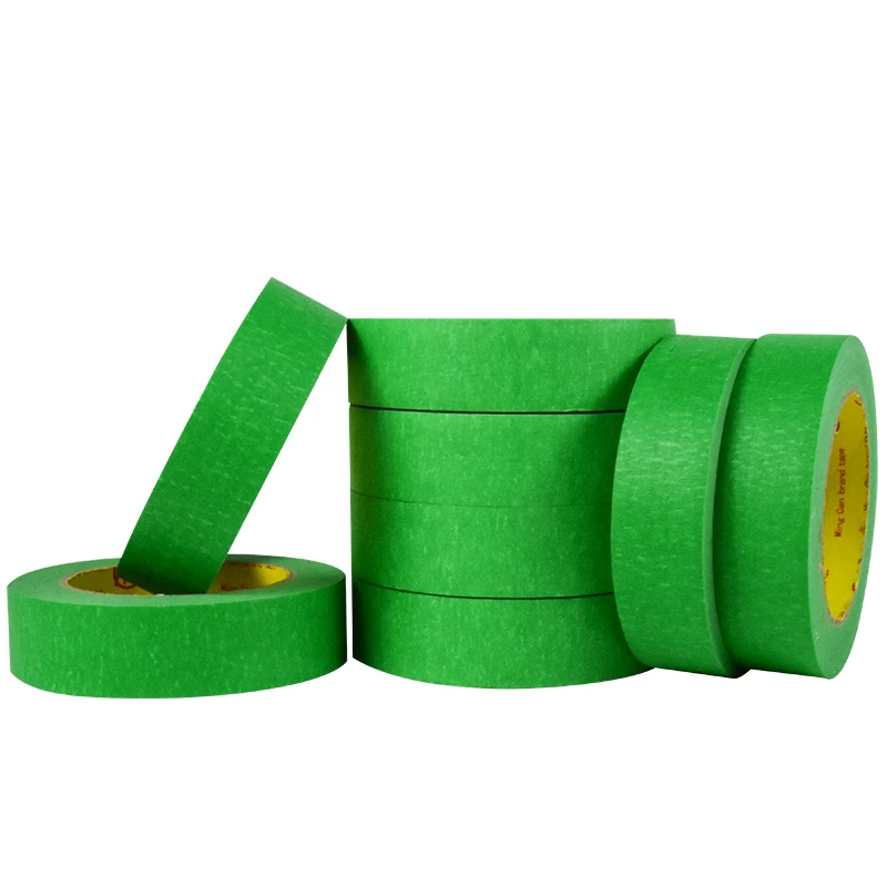 Adhesive automotive 2 inch washi painter frog tape green crepe paper masking tenacious tape