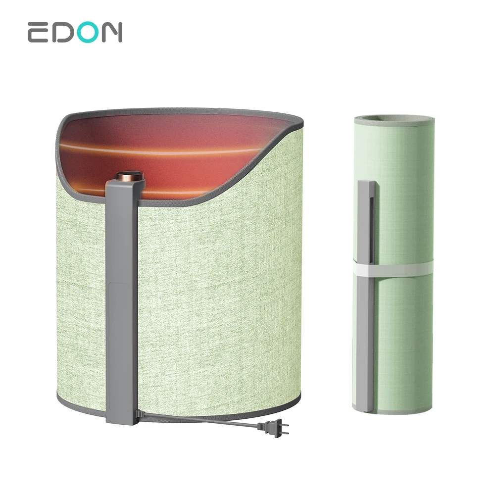 EDON OEM низкая мощность складной портативный Электрический Подогрев под офис подогреватель для ног