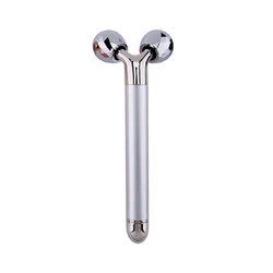 Portable Face lift Instrument handheld facial slimming 3D rotate V face massage roller for Puffy Eyes