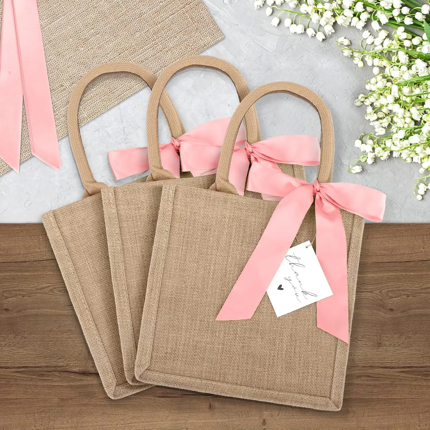 Customized Logo Colorful Jute Beach Promotional Wedding Eco-friendly Material Tote Shopping Jute Bag With Zipper Pocket