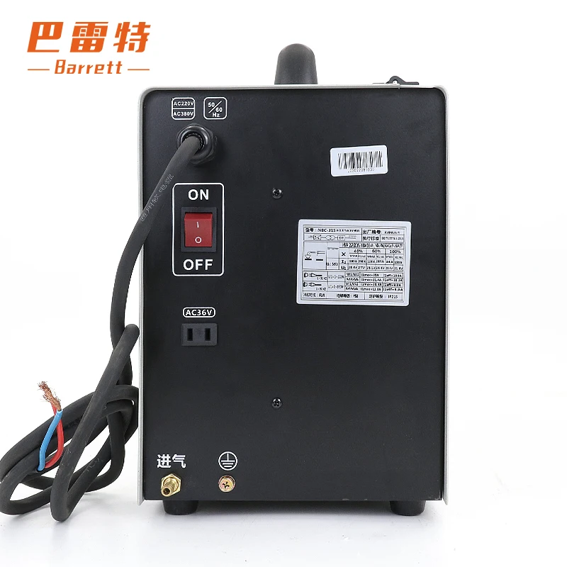Appealing design inverter welder machine 260A/350A/500A Barrett Without Gas Welding machine
