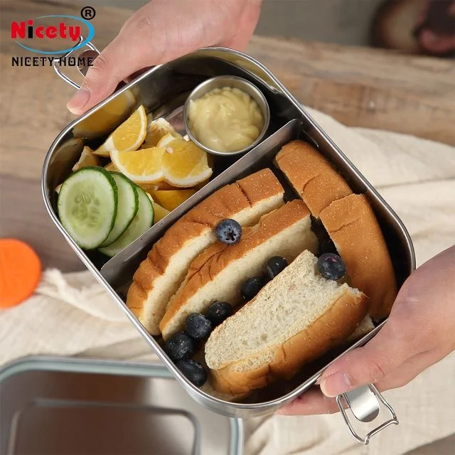 metal bento lunch box leakproof bento stainless steel lunch box leak proof with compartment stainless steel lunchbox bento