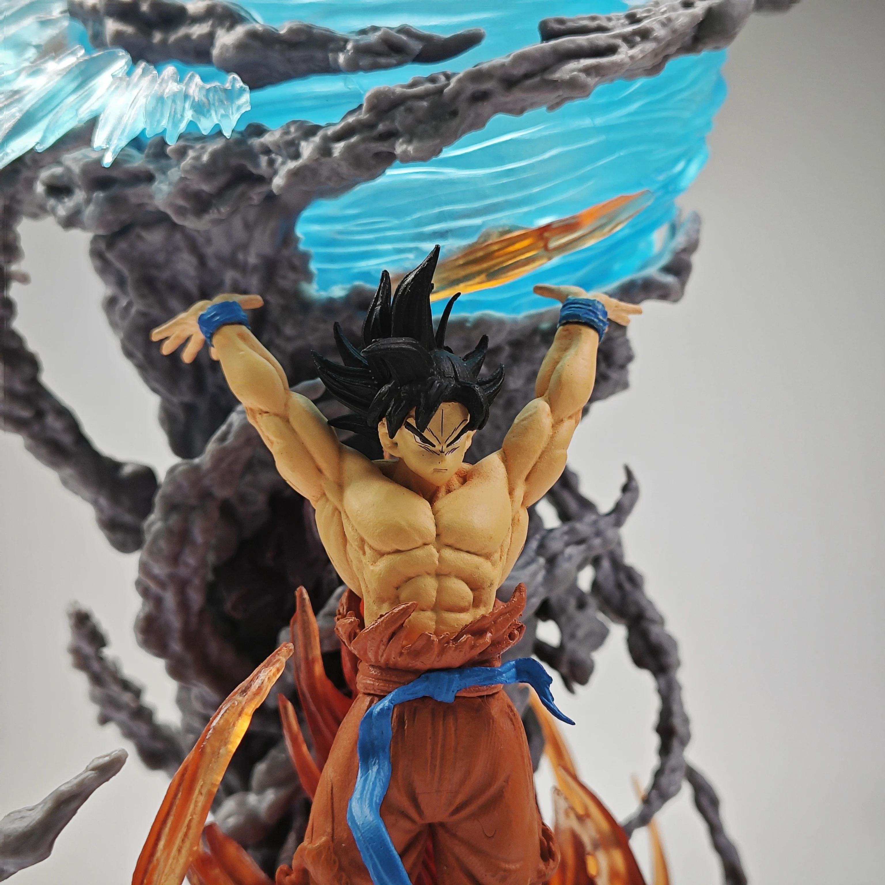 9.05inches 23cm dragoned ball z action figures Hot-blooded anime figure toy Cartoon character Goku action figure toy