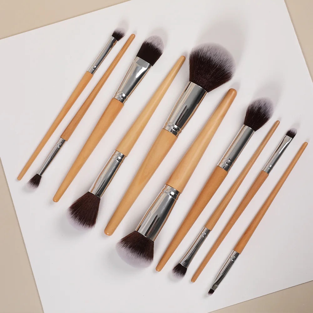New Design Factory Sale Hot Sell Quality Low Moq Makeup Brushes Unique Set
