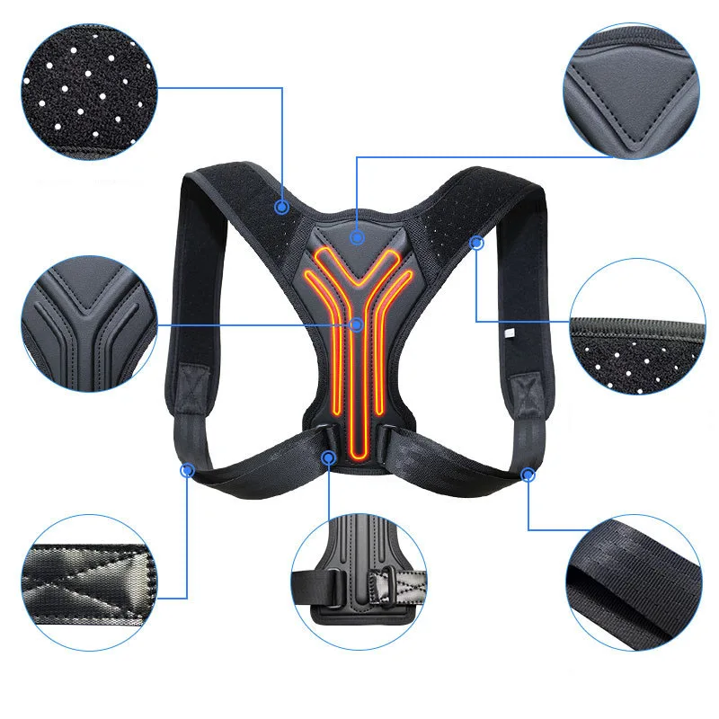 back correction belt back belts for posture correction brace support belt adjustable back posture correct