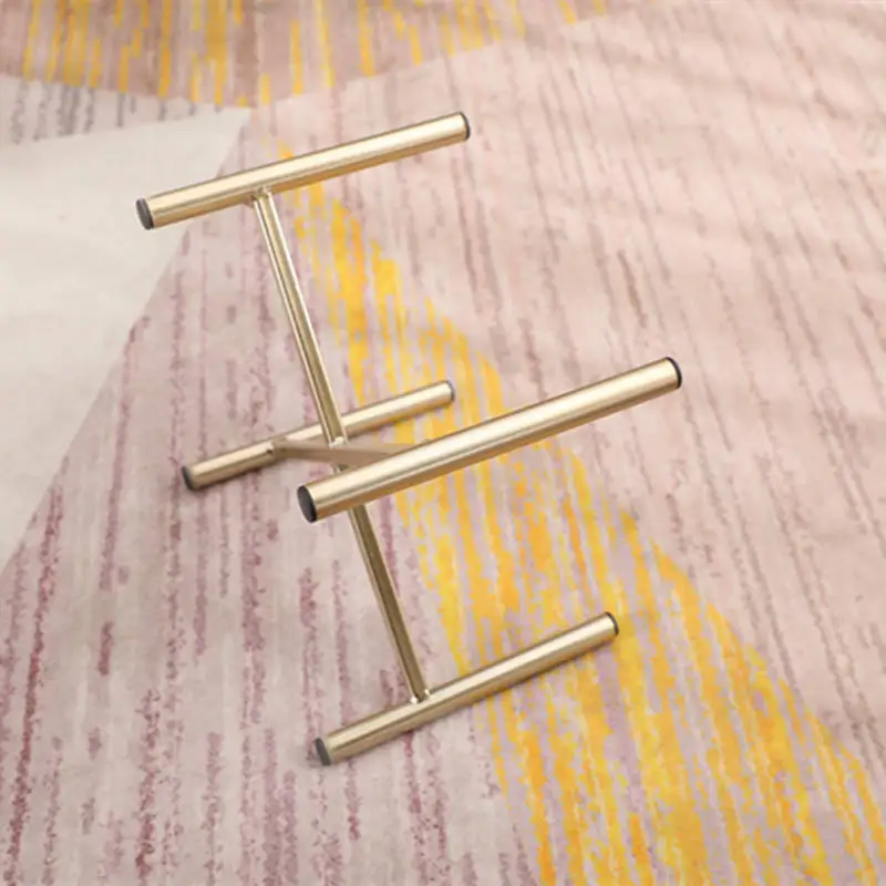 Stool New Sale Dining Round Modern Living Room Furniture Gold Metal Chairs Velvet Stools