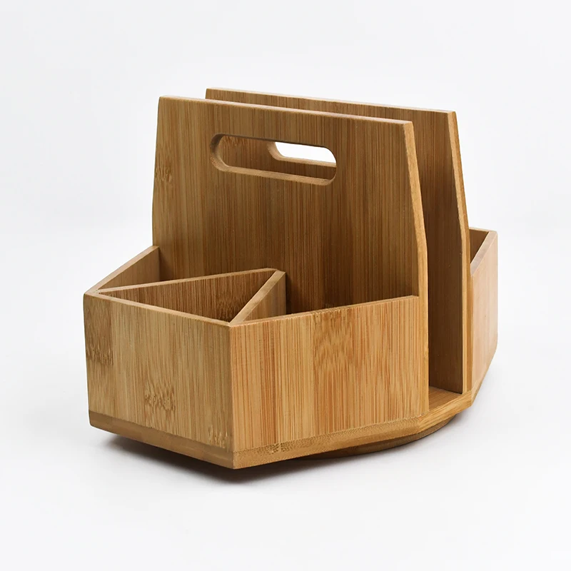 WDF New Arrival stationery organizer multifunction pen holder for desk customized pen organizer for desk bamboo pen holder