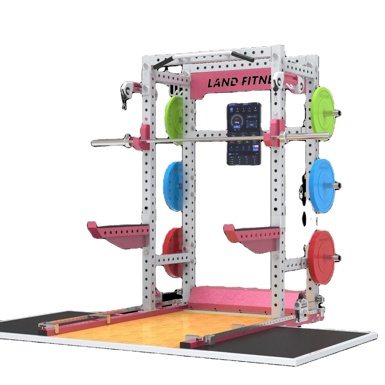 Gym Machine All in One Mutli Weight Function Station Multifunction Smith Machine Multi Functional Trainer Cable Machine