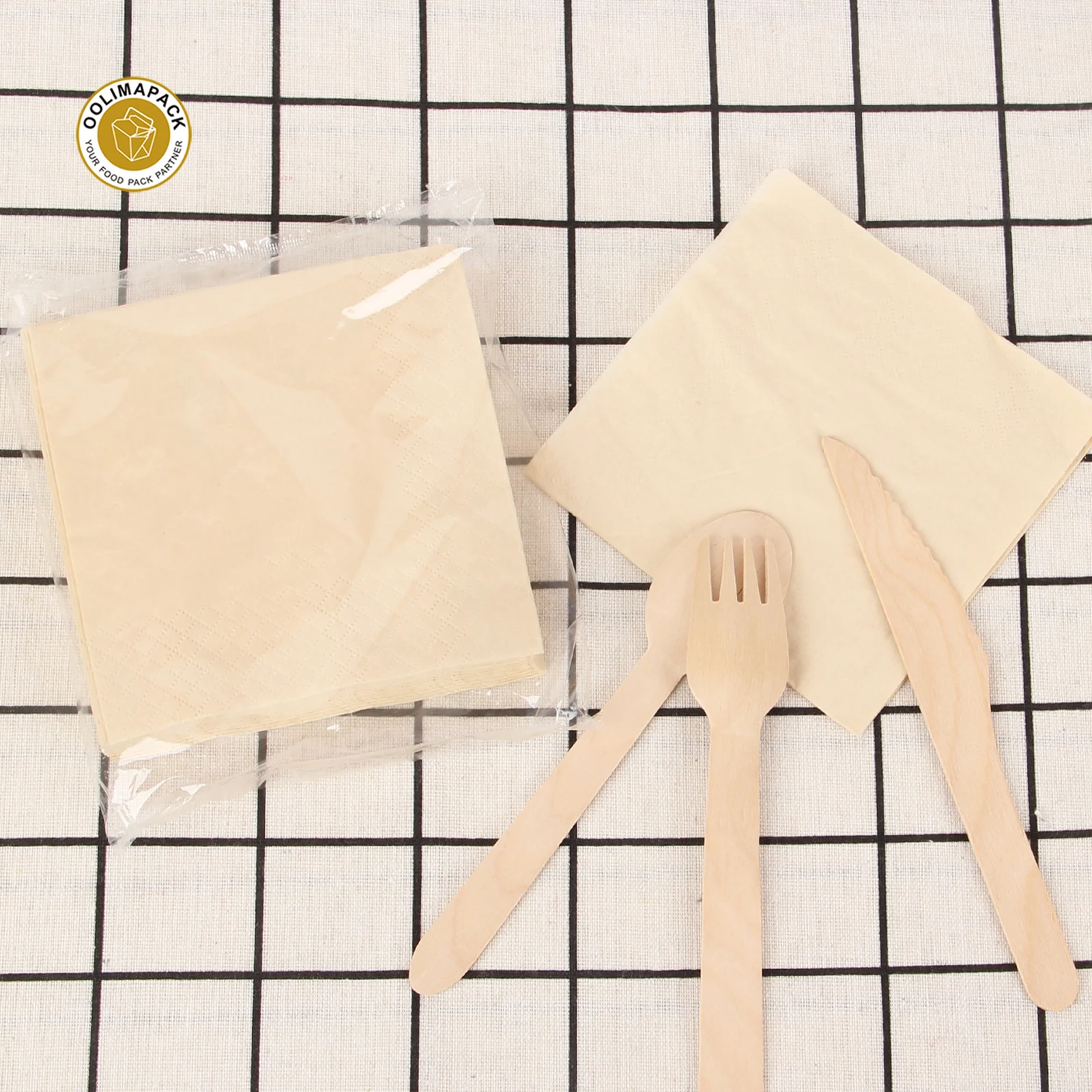 Custom logo printing Recycled Party Napkins Wholesale 2ply Paper Napkin