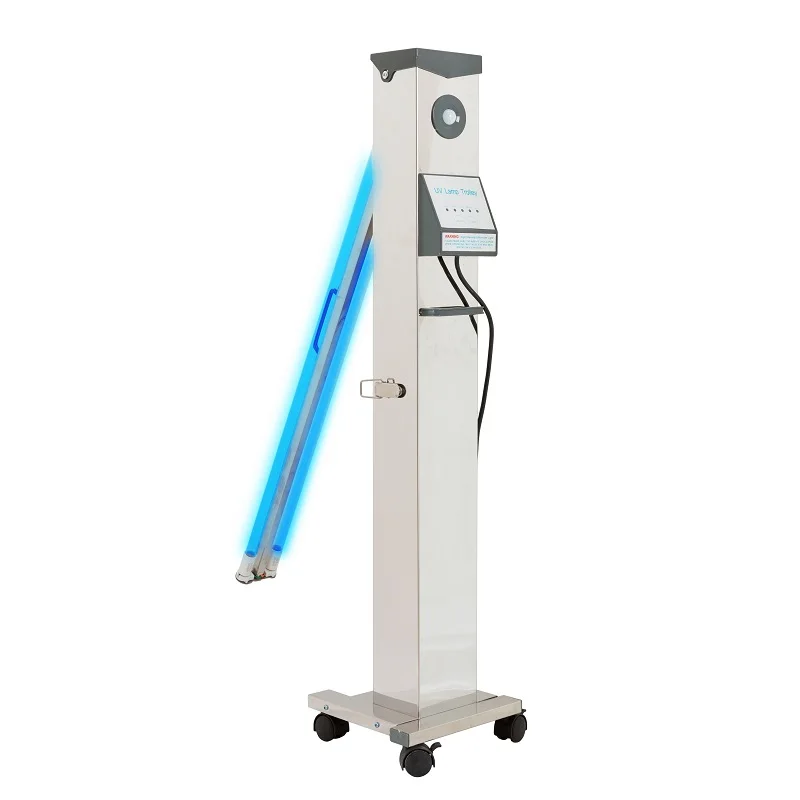 ozone car uv sterilizer uvc 60w trolley uvc disinfection trolley lamp uvc trolley uv germicidal lamp
