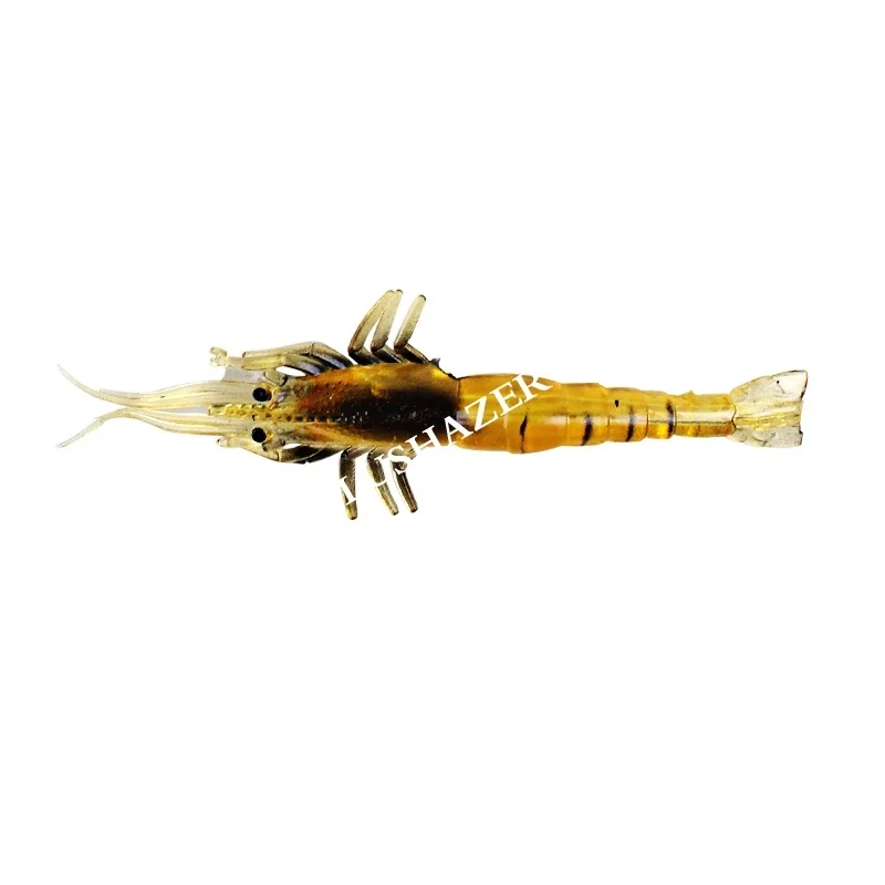 
Factory price high quality black minnow soft lure matrix for silicone baits 3.5g 10cm shrimp lure 