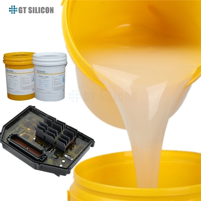 Silicone Rubber Potting Compound Electric Conductive Rubber for Electronic Modules