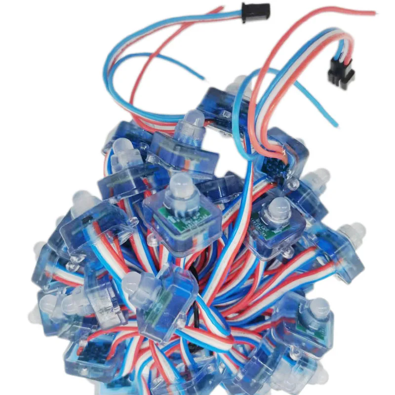 Programmable square 12mm pixel string light rgb full color 5v led modul ws2811 for advertising sign christmas decoration.jpg