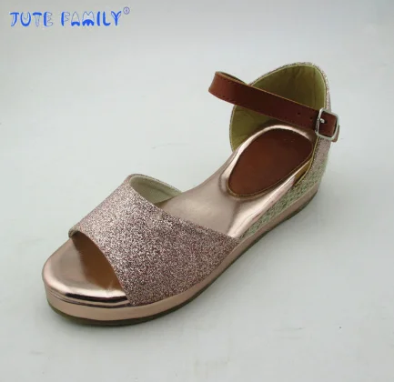 Size 32-37 Stock Shoes 3 Girl Platform Wedge Heel Sandals Shoes Wedge Sandals sold out