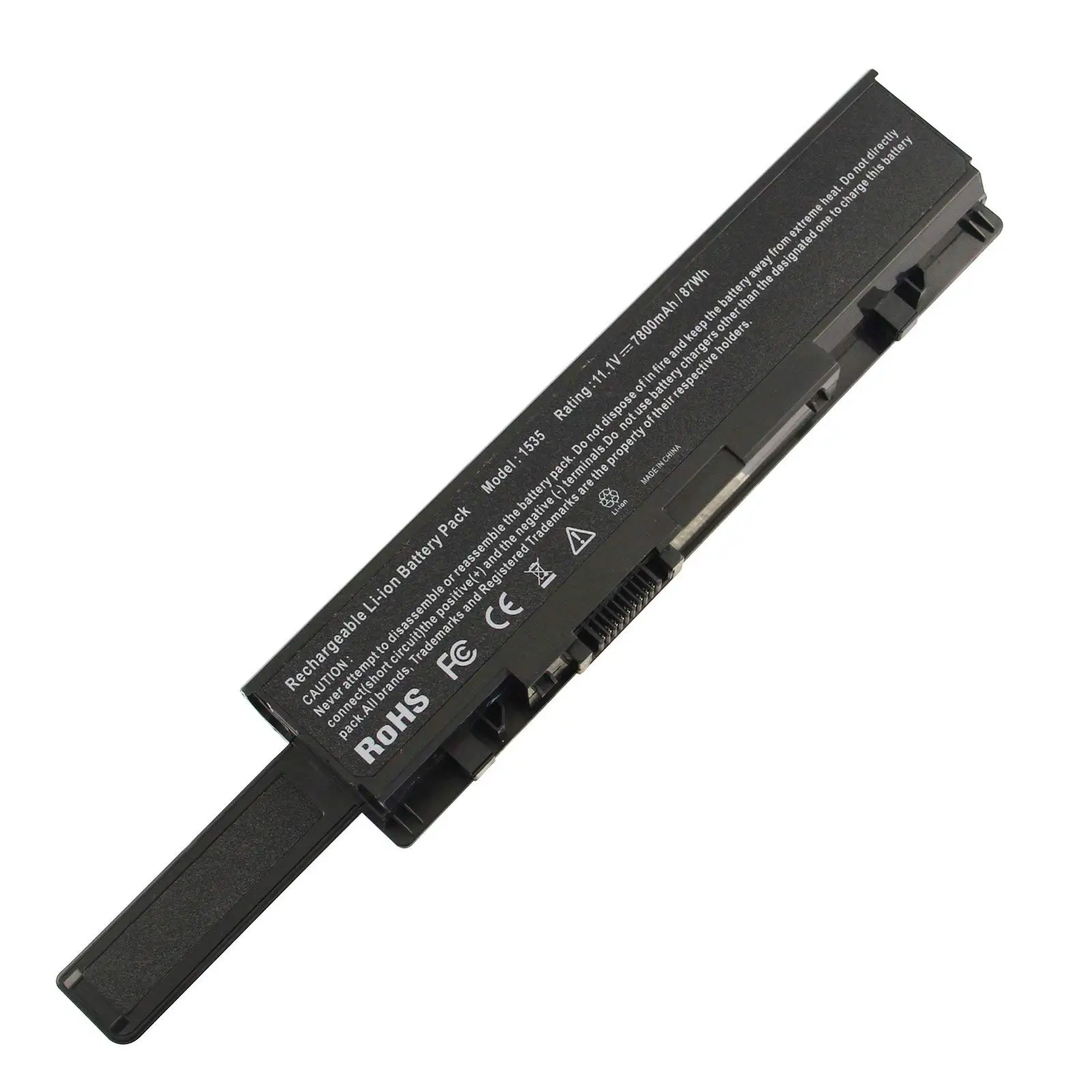 Replacement  9 Cell 7800mAh Laptop  Battery  M1535 for DELL Studio 1535 1536 1537 1555 1557 Series Laptop Battery