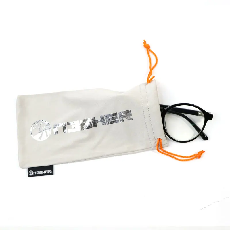 
Factory direct glasses pouch microfiber 9*18 eyeglass pouch microfiber bulk microfiber eyeglass cleaning cloths 