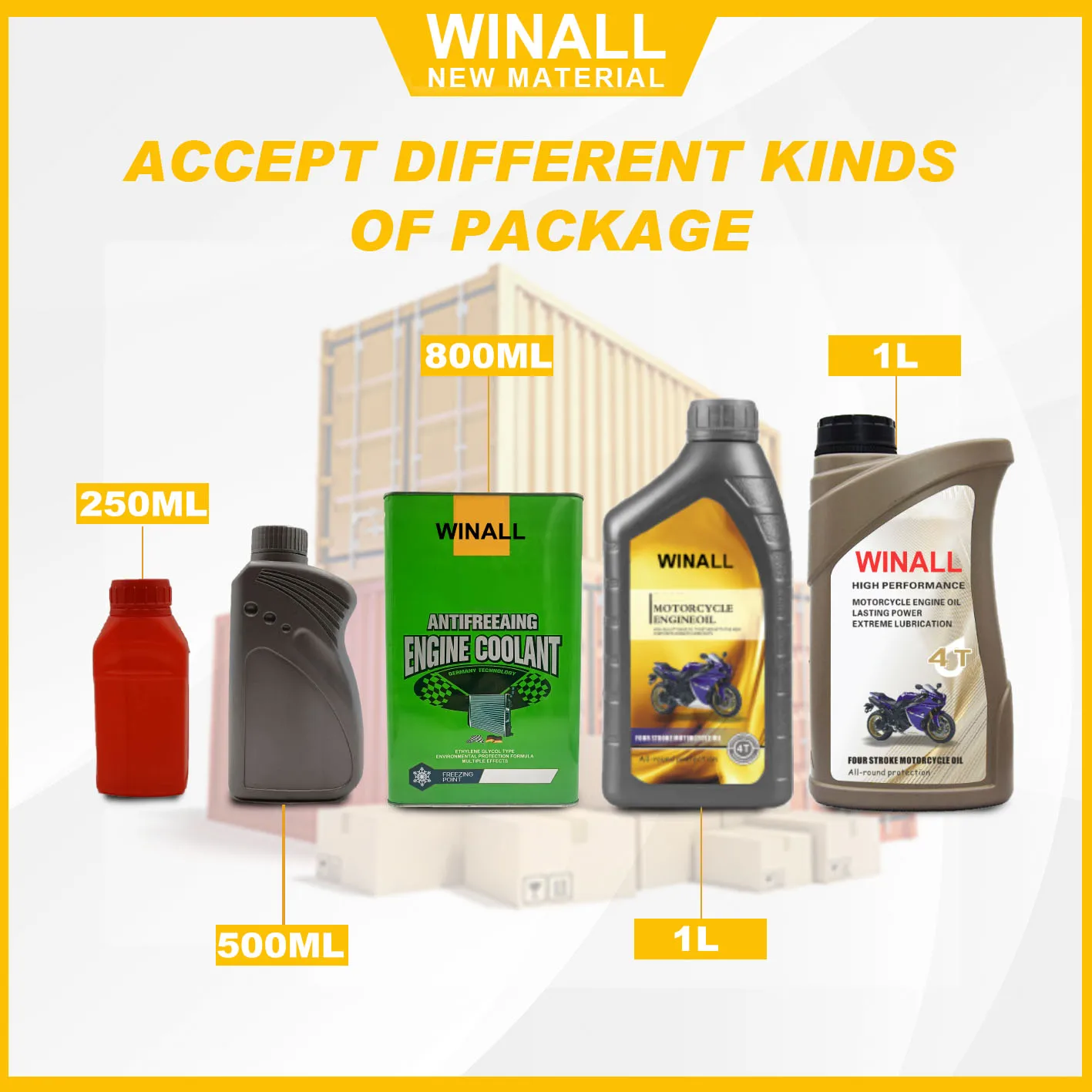 1L Motorcycle Motor Oil 4T SN 5w30 10W40  Fully Synthetic Motorcycle Lubricant Engine Oil