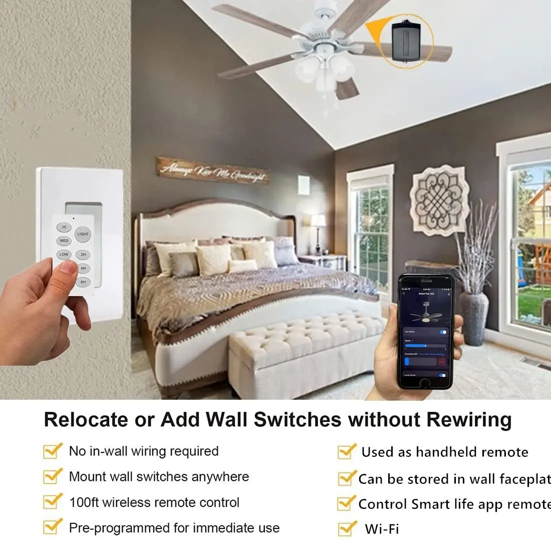 Fan Lamp Remote Controller