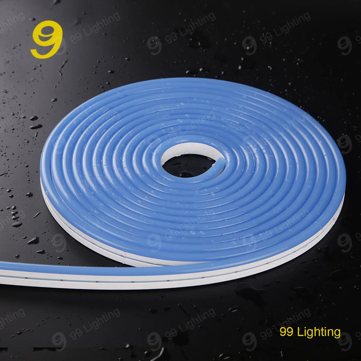 pure silicone led neon DC12V flexible led neon 6x12mm 8x16mm 16x16mm white color