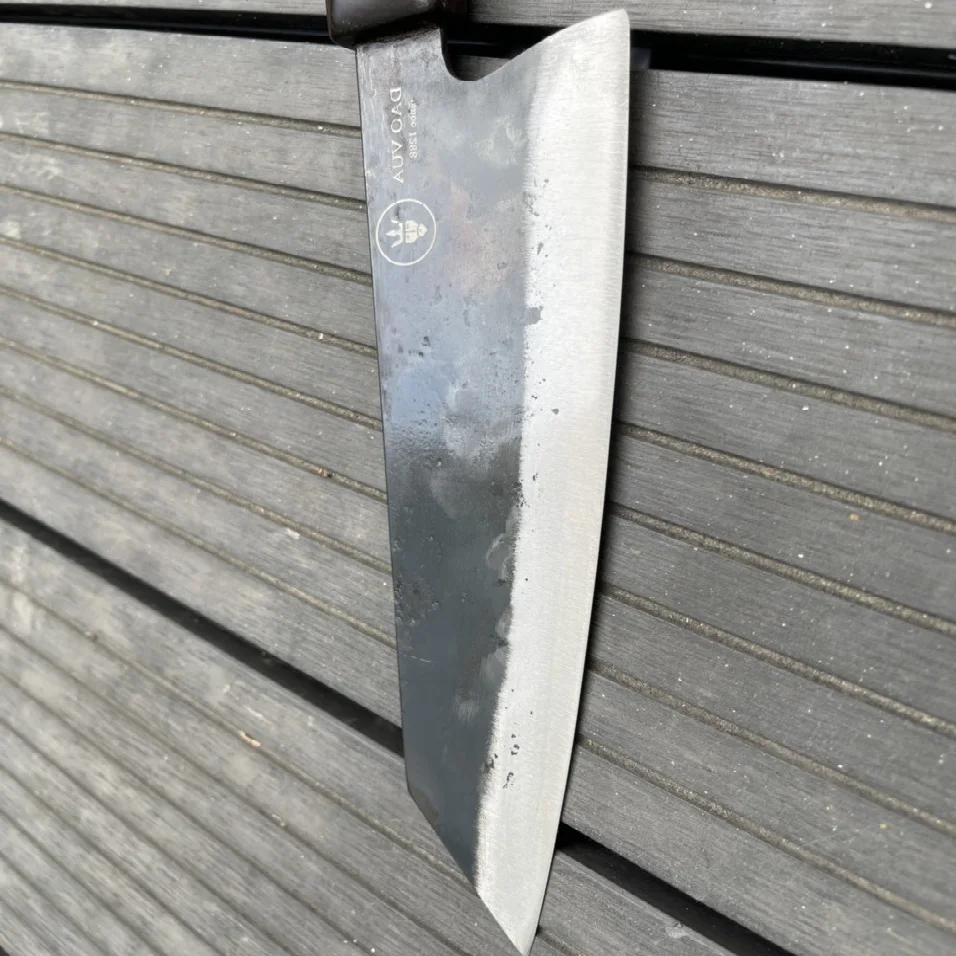BUNKA Chef Knives With Wood Handles Handmade Kitchen Knives