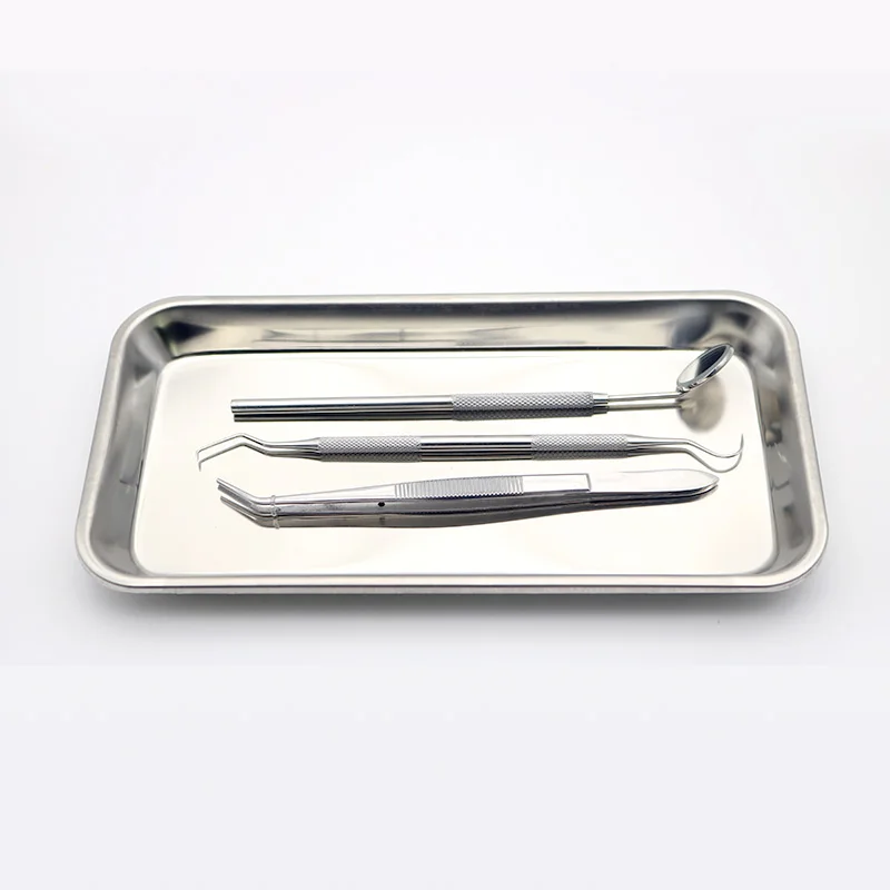 Набор инструментов для стоматологического зеркала из нержавеющей стали 3 шт.