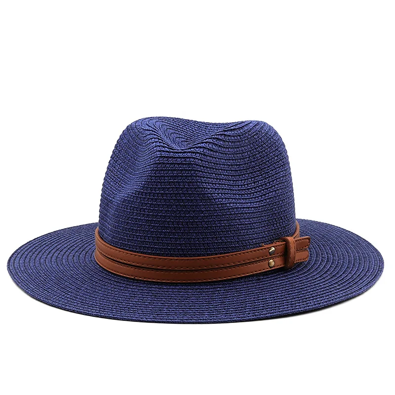 2024 Spring Summer New Style Hollowed Out Fashion Vintage Jazz Straw Hats For Women And Men Unisex Party Casual Panama Straw Hat
