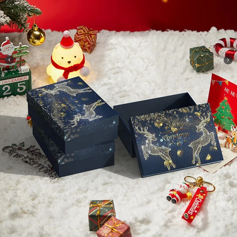 Wholesale Customized Easter Set Holiday Gift Boxes Cardboard Christmas Packaging Gift Boxes