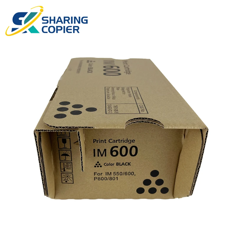 Картриджи с тонером Sharingcopier RICOH 418477 черным принтом IM600 для Ricoh IM 600F 600SRF P801 P800