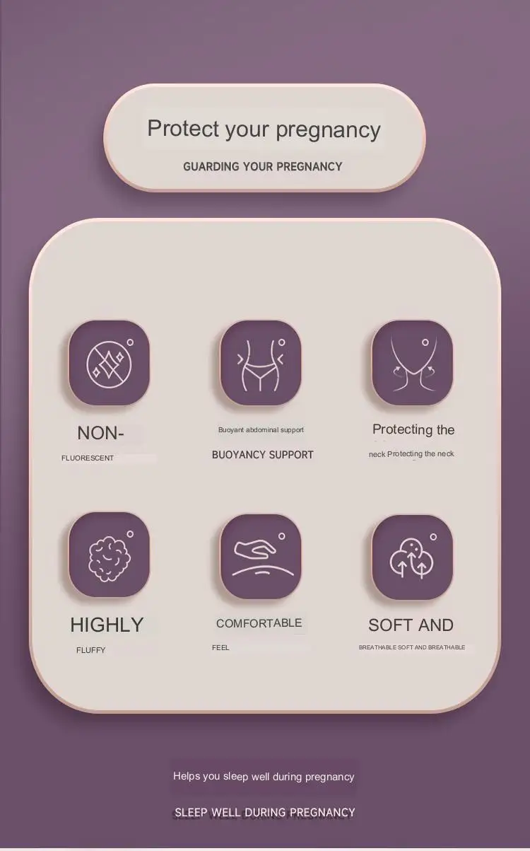 130*70 cm Comfortable Support Maternity Pillows Side Sleeping U Shaped Pillow Pregnancy for Maternity Women