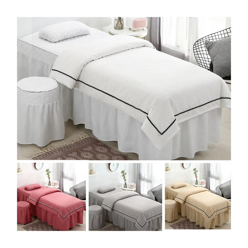 High Quality Bed Skirts Modern Bed Skirt Cover  Quilted  Ruffled Bed Skirt Sheet