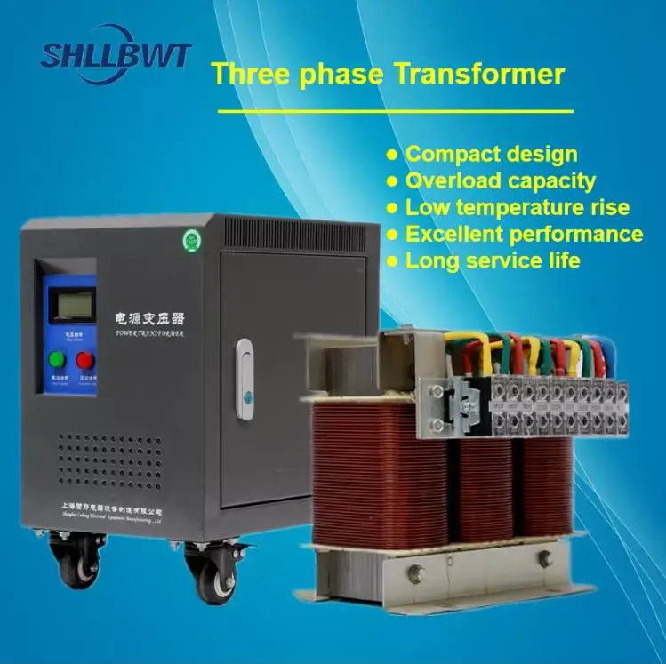 Hot selling 30KVA 3 phase 480V 440V 415V 380V to 220V step down transformer price