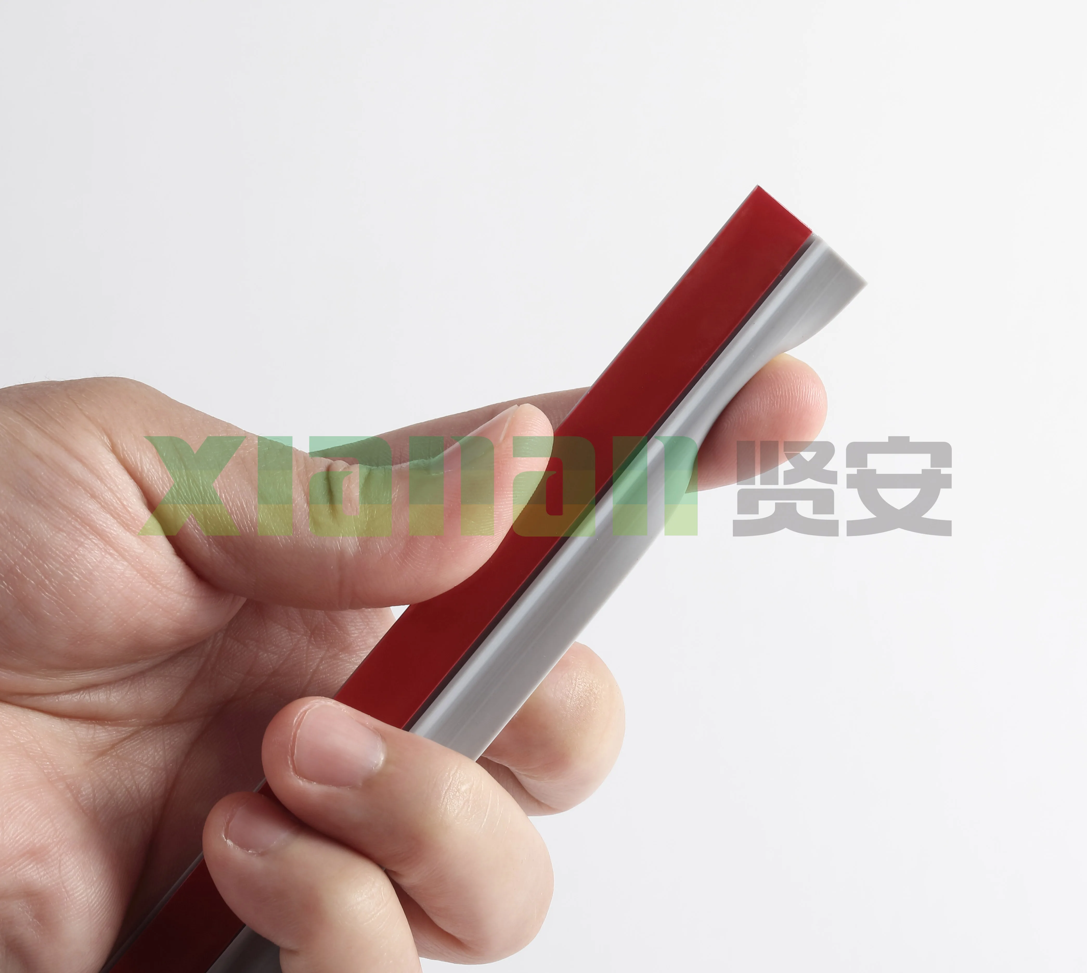 Brown door pvc Seal Adhesive Sealing Rubber Strip Doors and Window Dust Proof Weather Strip