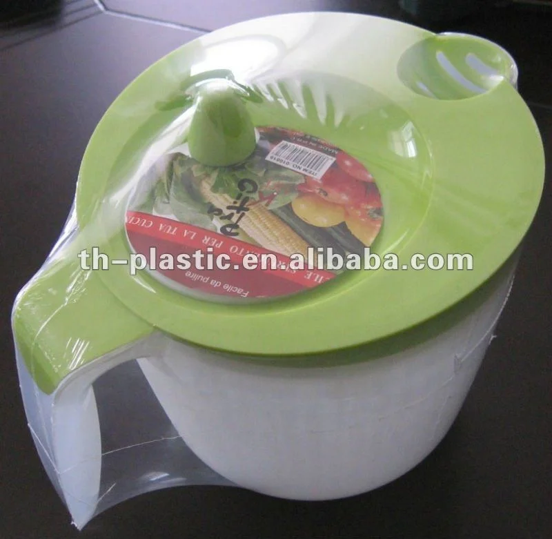 Promotion gift food grade plastic salad maker salad spinner