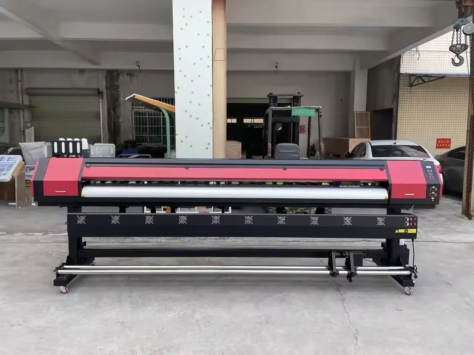 New style high Speed Large Format Eco Solvent printer XP600/I1600/I3200 single/double head Digital Inkjet printer