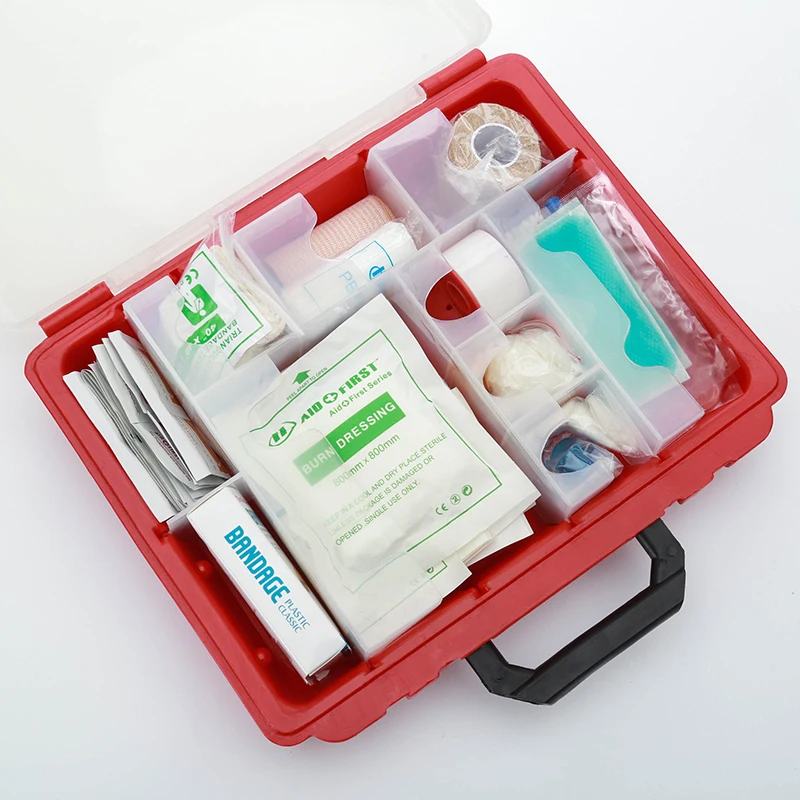 home emergency medical box  plastic family first aid box for home