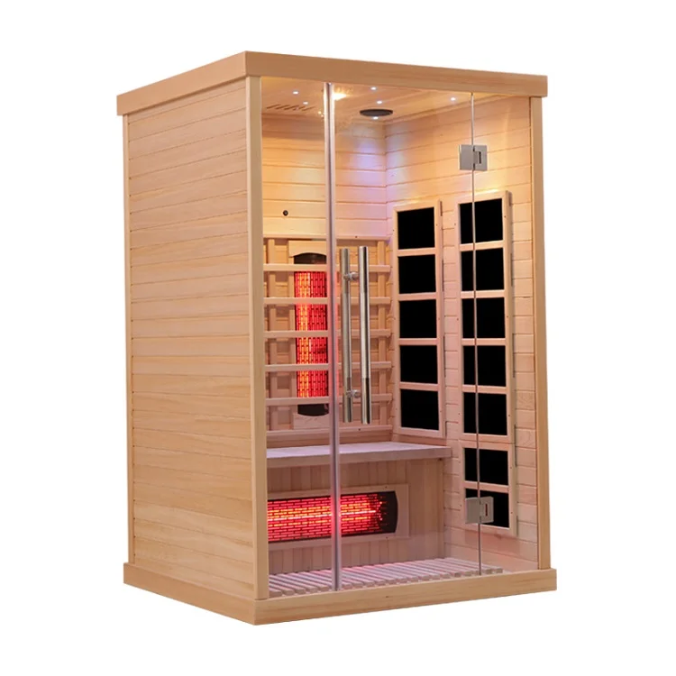 Best sale comfortable indoor far infrared  spa home Mini Sauna 2 Person Far Infrared Sauna