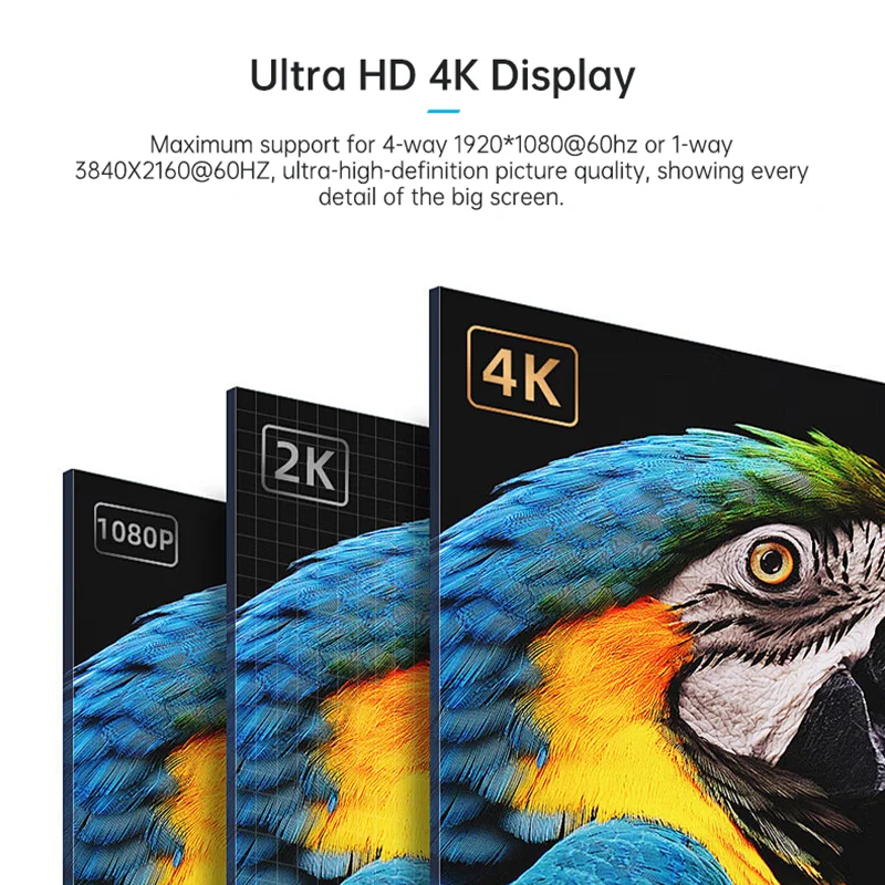8 в из 4k30 hdm i видео настенный контроллер 2x4 Светодиодный видеопроцессор