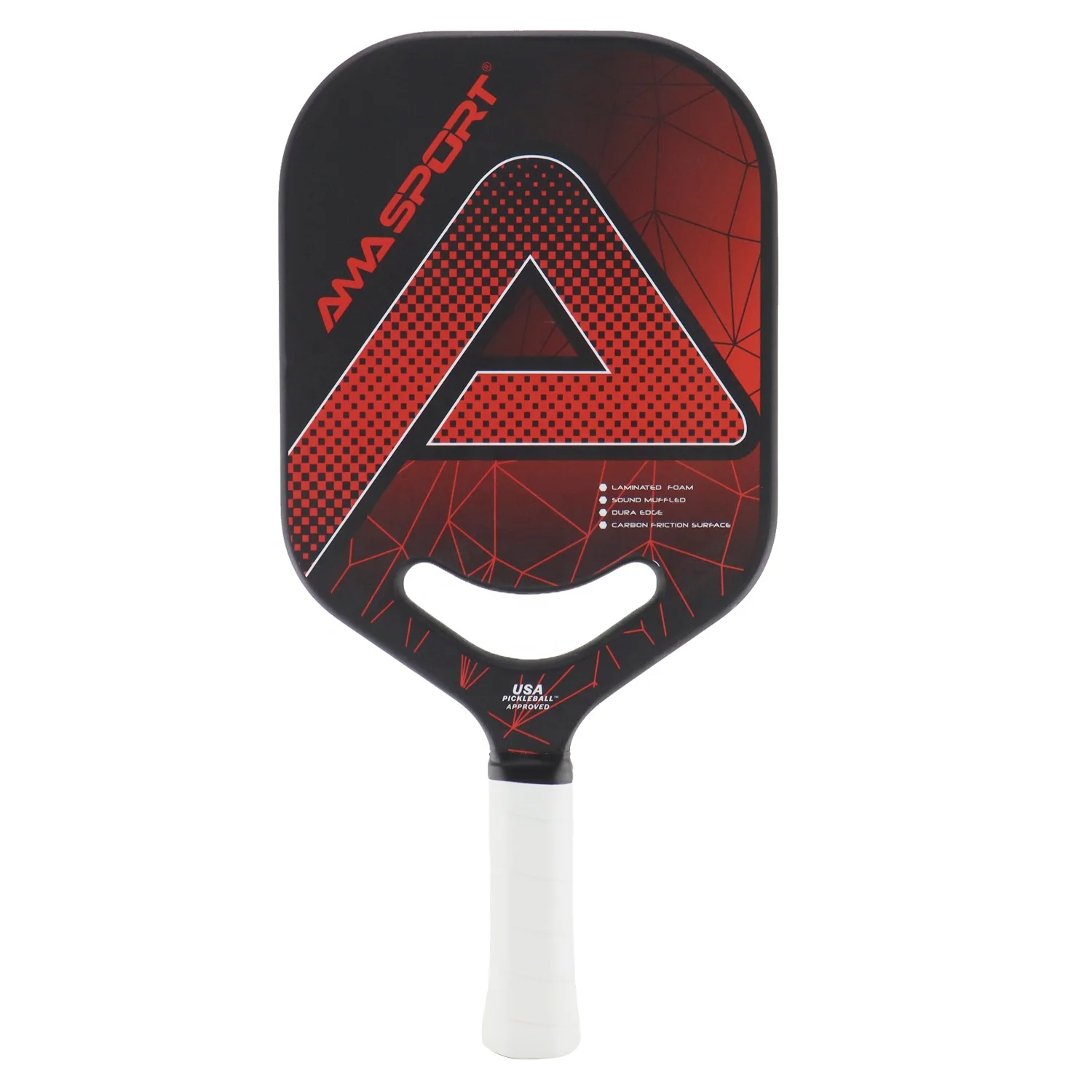 USAPA Approved Graphite Carbon Fiber Edgeless Custom Pickleball Paddle